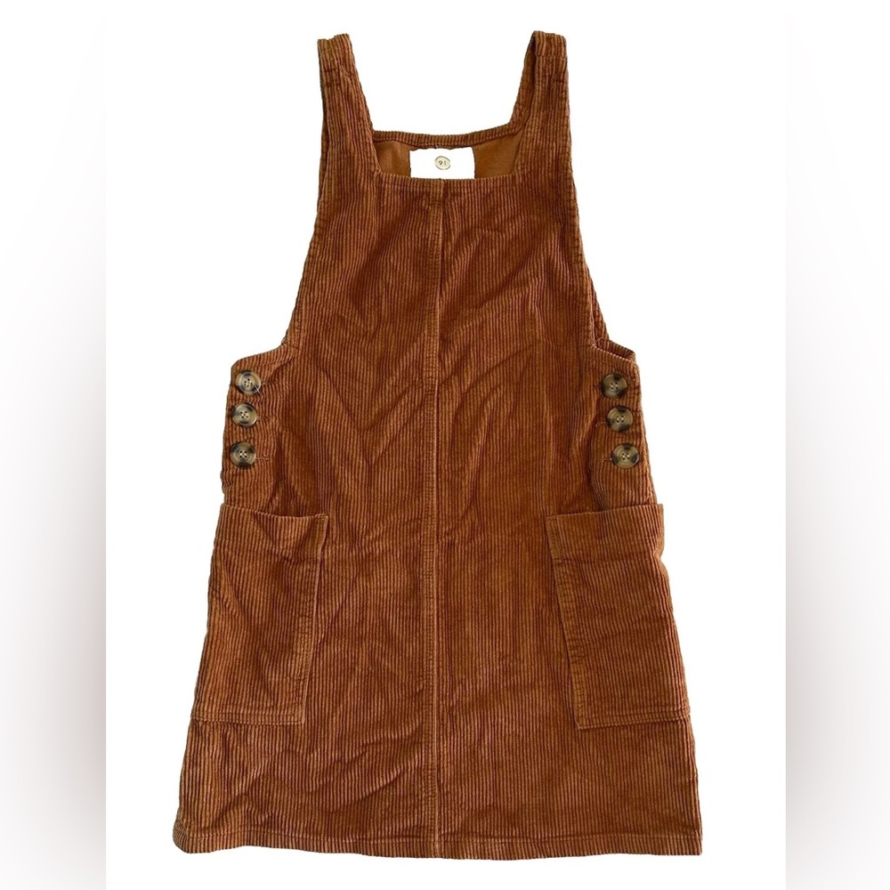 Brown Teddy Corduroy CottonOn Dress